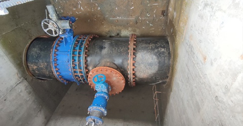 Jinan Wolhu Mountain to Jinxiuchuan two reservoirs connected water transfer project